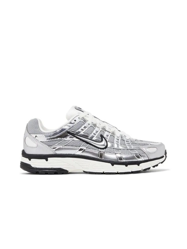 Кроссовки Nike P-6000 Metallic Silver — изображение 1 из 5, серебряный
