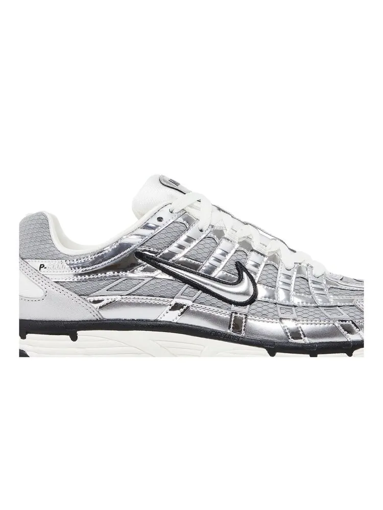 Кроссовки Nike P-6000 Metallic Silver — изображение 2 из 5, серебряный