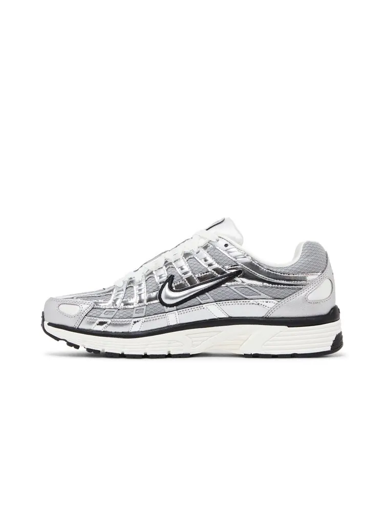 Кроссовки Nike P-6000 Metallic Silver — изображение 3 из 5, серебряный