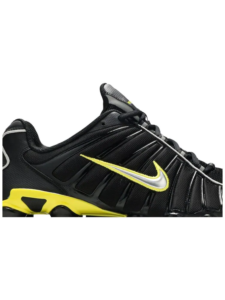 Кроссовки Nike Shox TL Black Dynamic Yellow — изображение 2 из 4, черный желтый