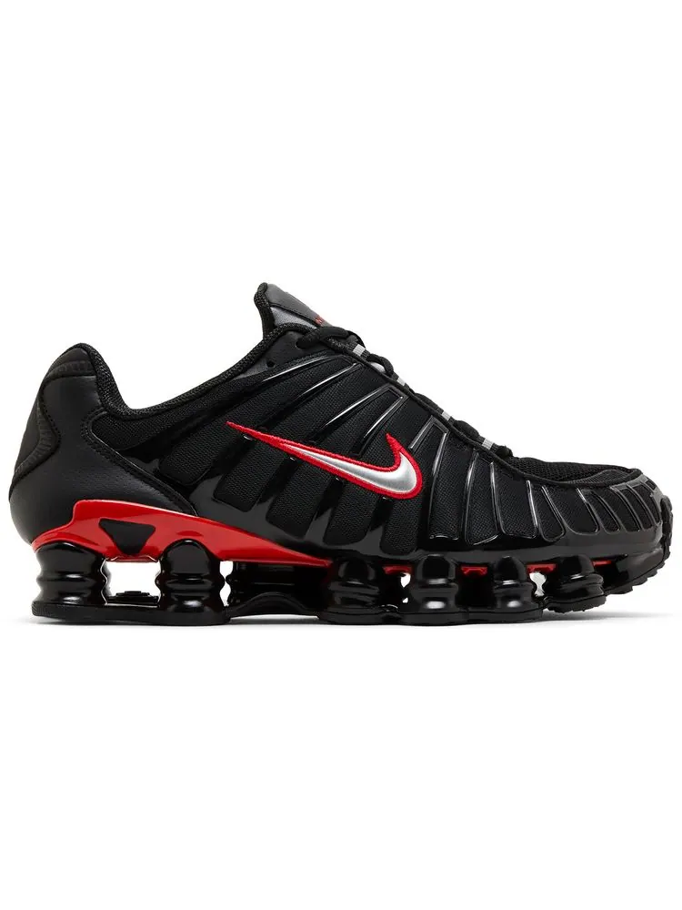 Кроссовки Nike Shox TL 'Black University Red' — изображение 1 из 9, черный