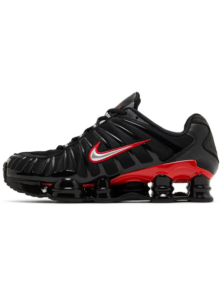 Кроссовки Nike Shox TL 'Black University Red' — изображение 3 из 9, черный