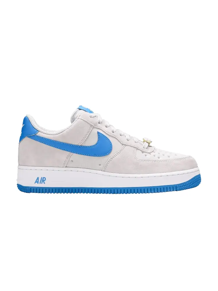 Кроссовки Nike Air Force 1 '07 LV8 EMB 'Grey Fog Light Photo Blue' — изображение 1 из 9
