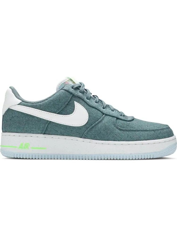 Кроссовки Nike Air Force 1 Low '07 'Recycled Canvas Pack - Ozone Blue' — изображение 1 из 8, синий