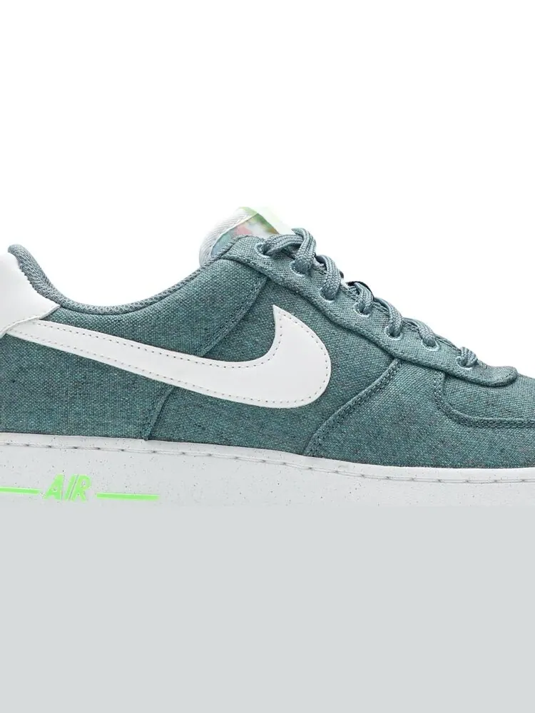 Кроссовки Nike Air Force 1 Low '07 'Recycled Canvas Pack - Ozone Blue' — изображение 2 из 8, синий