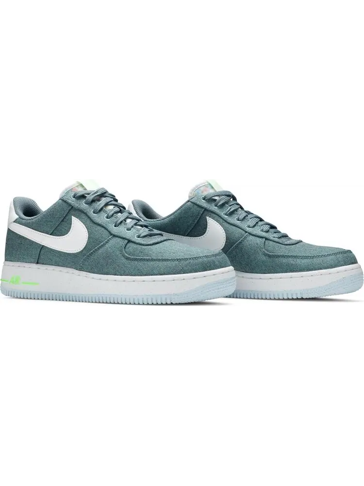Кроссовки Nike Air Force 1 Low '07 'Recycled Canvas Pack - Ozone Blue' — изображение 8 из 8, синий