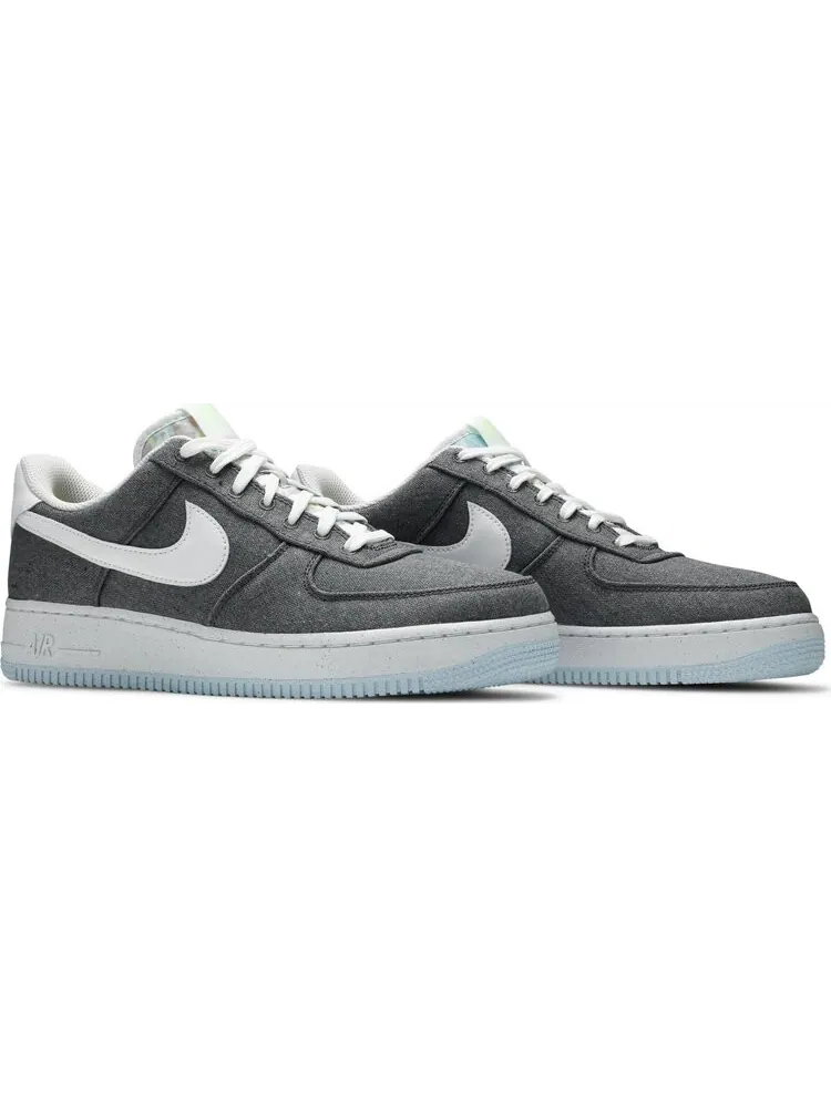 Кроссовки Nike Air Force 1 Low '07 'Recycled Canvas Pack - Iron Grey' — изображение 8 из 8, серый