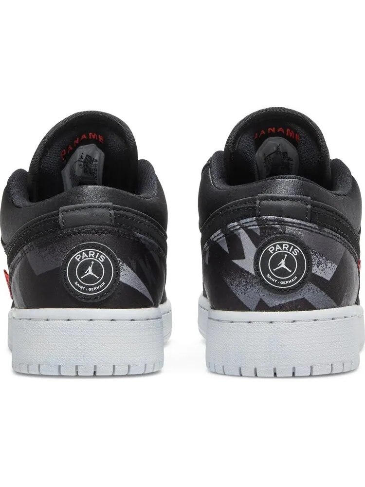 Кроссовки Paris Saint-Germain x Air Jordan 1 Low BG — изображение 6 из 8, черный