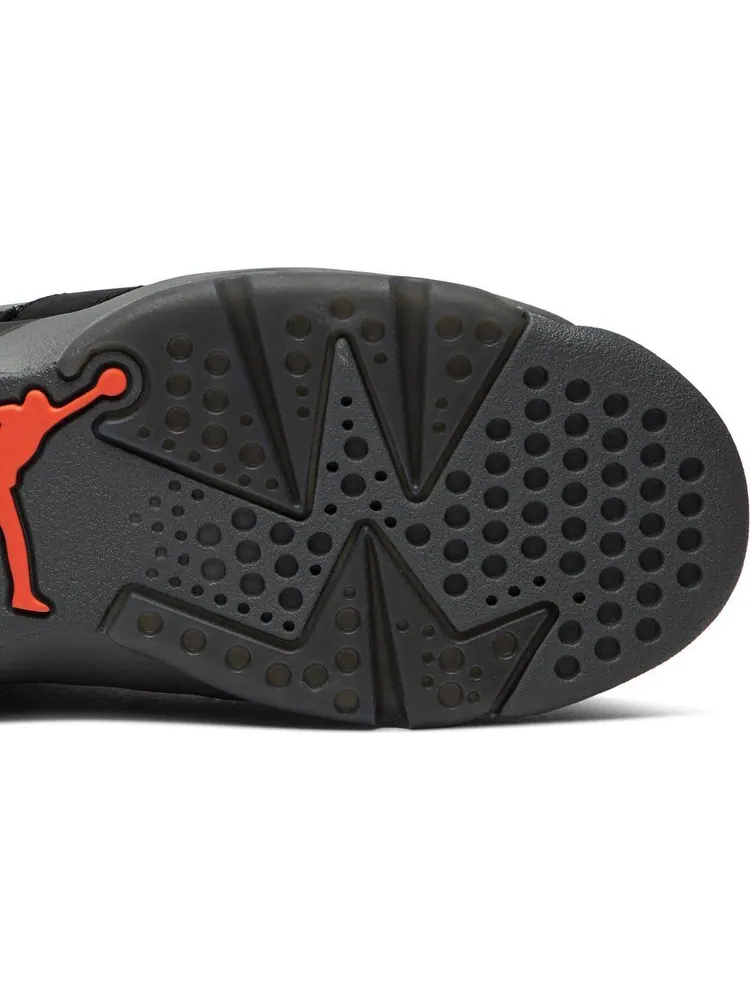 Кроссовки Paris Saint-Germain x Air Jordan 6 Retro BG Iron Grey — изображение 5 из 8, серый