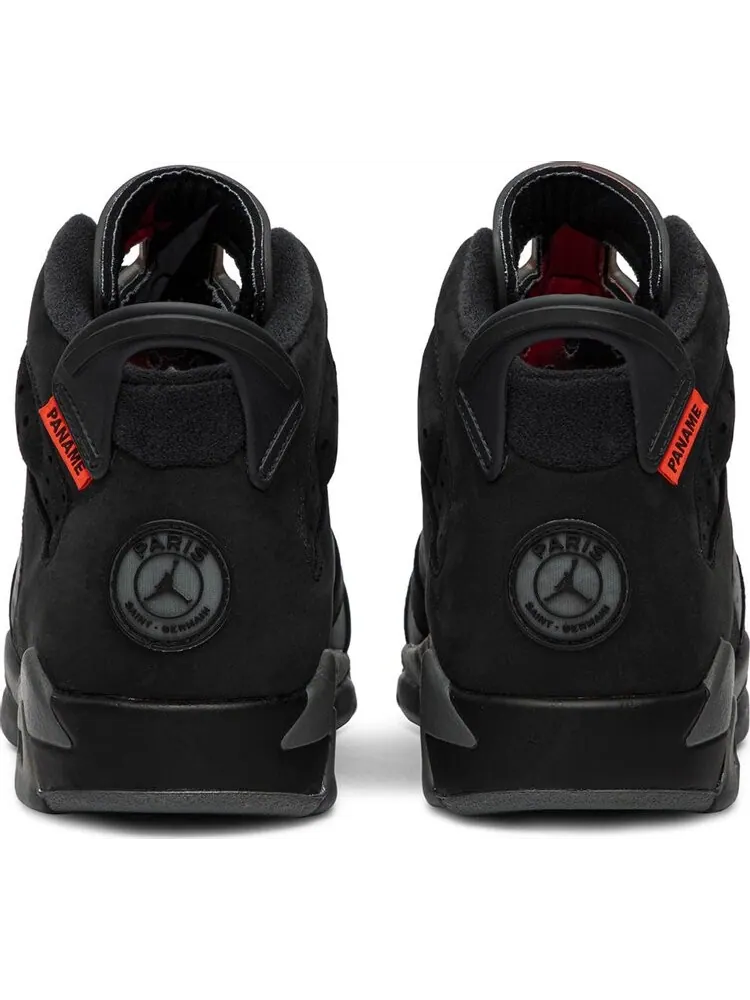Кроссовки Paris Saint-Germain x Air Jordan 6 Retro BG Iron Grey — изображение 6 из 8, серый