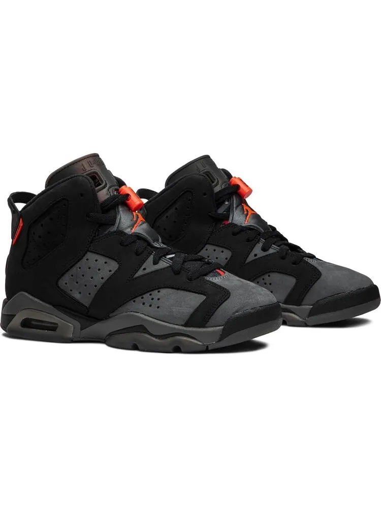 Кроссовки Paris Saint-Germain x Air Jordan 6 Retro BG Iron Grey — изображение 8 из 8, серый