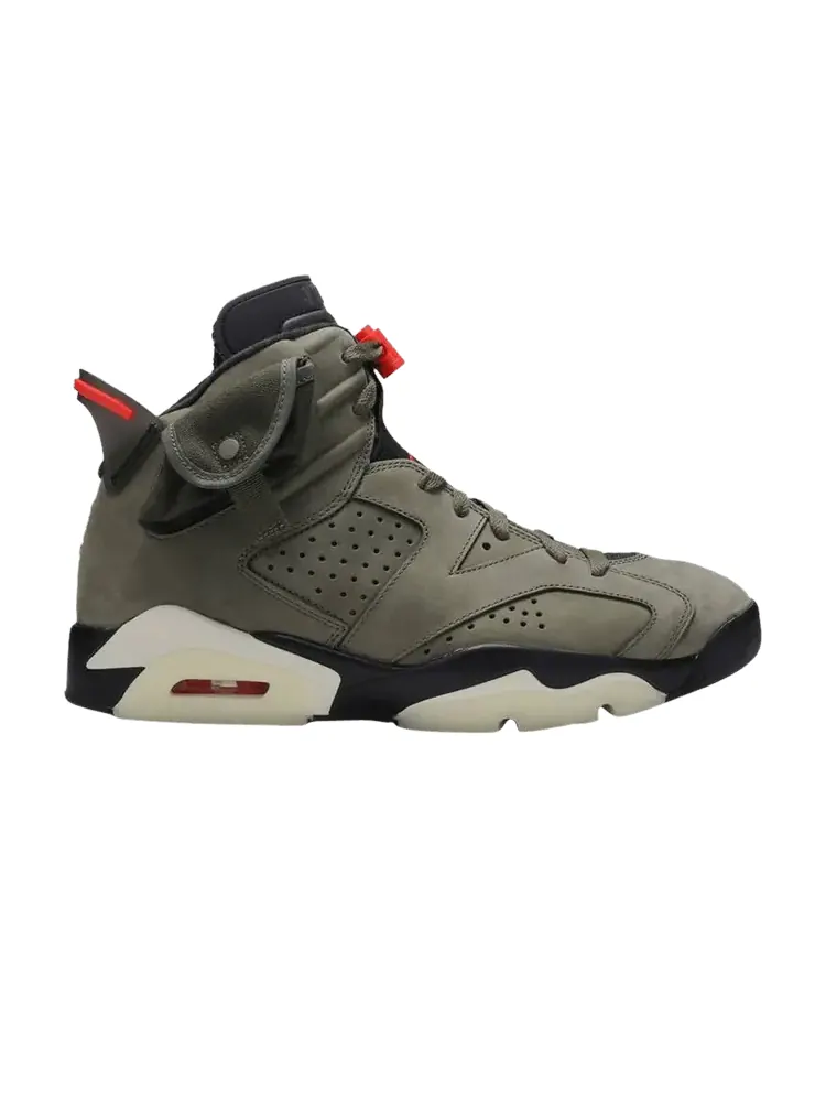 Кроссовки Air Jordan Travis Scott x Air Jordan 6 Retro 'Olive' Sample — изображение 1 из 1