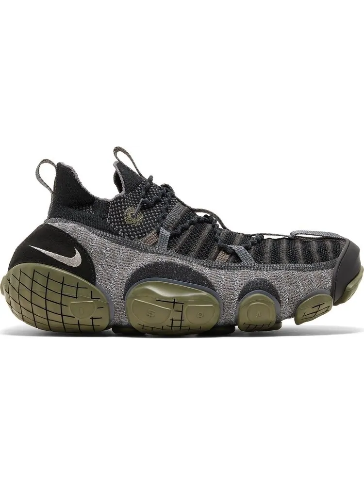 Кроссовки Nike ISPA Link 'Black Medium Olive' — изображение 1 из 8, черный
