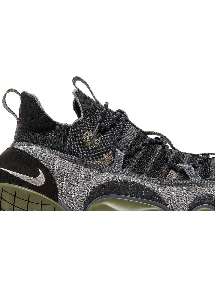 Кроссовки Nike ISPA Link 'Black Medium Olive' — изображение 2 из 8, черный