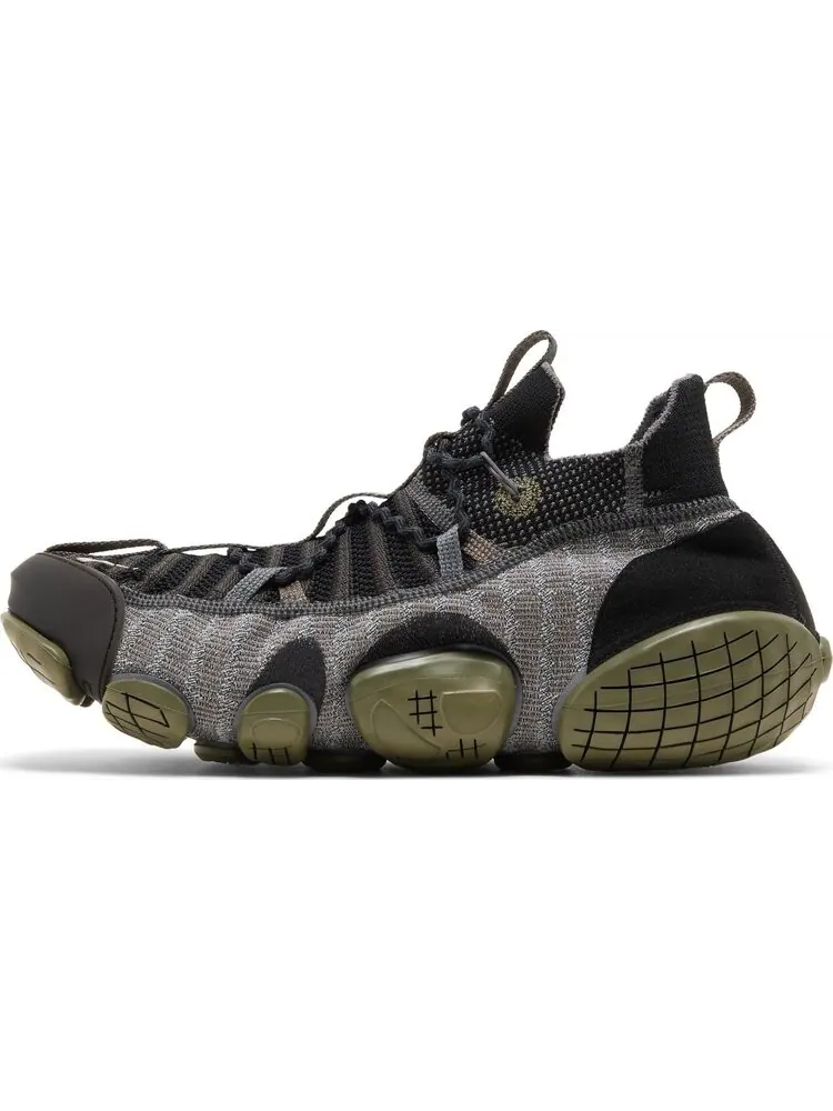 Кроссовки Nike ISPA Link 'Black Medium Olive' — изображение 3 из 8, черный