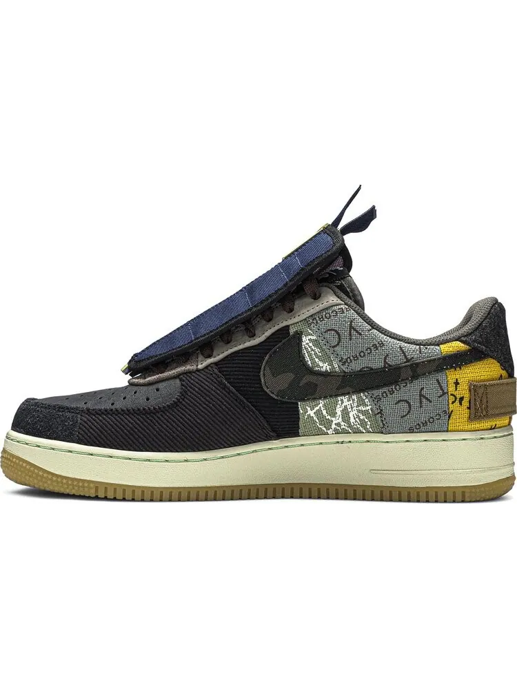 Кроссовки Nike Travis Scott x Air Force 1 Low 'Cactus Jack' — изображение 3 из 9, мульти
