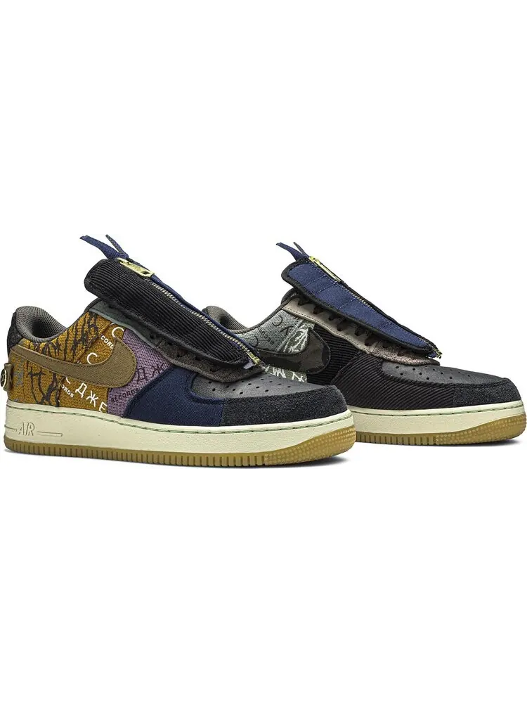 Кроссовки Nike Travis Scott x Air Force 1 Low 'Cactus Jack' — изображение 8 из 9, мульти