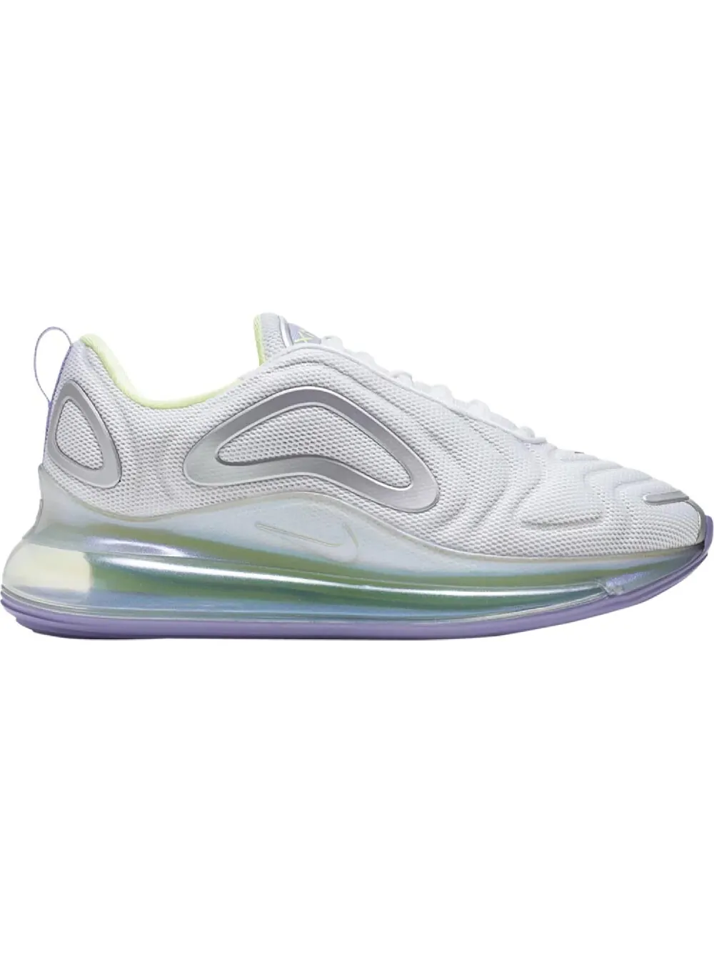 Кроссовки Nike Wmns Air Max 720 White Violet Silver — изображение 1 из 1, белый/мультиколор