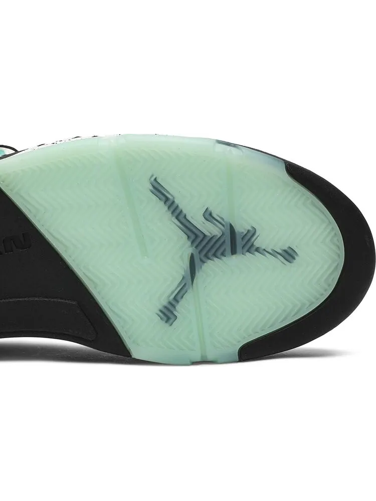 Кроссовки Air Jordan 5 Retro Island Green — изображение 5 из 8, зеленый