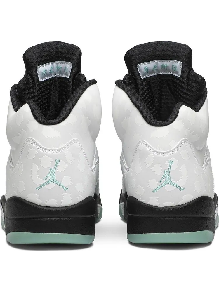 Кроссовки Air Jordan 5 Retro Island Green — изображение 6 из 8, зеленый