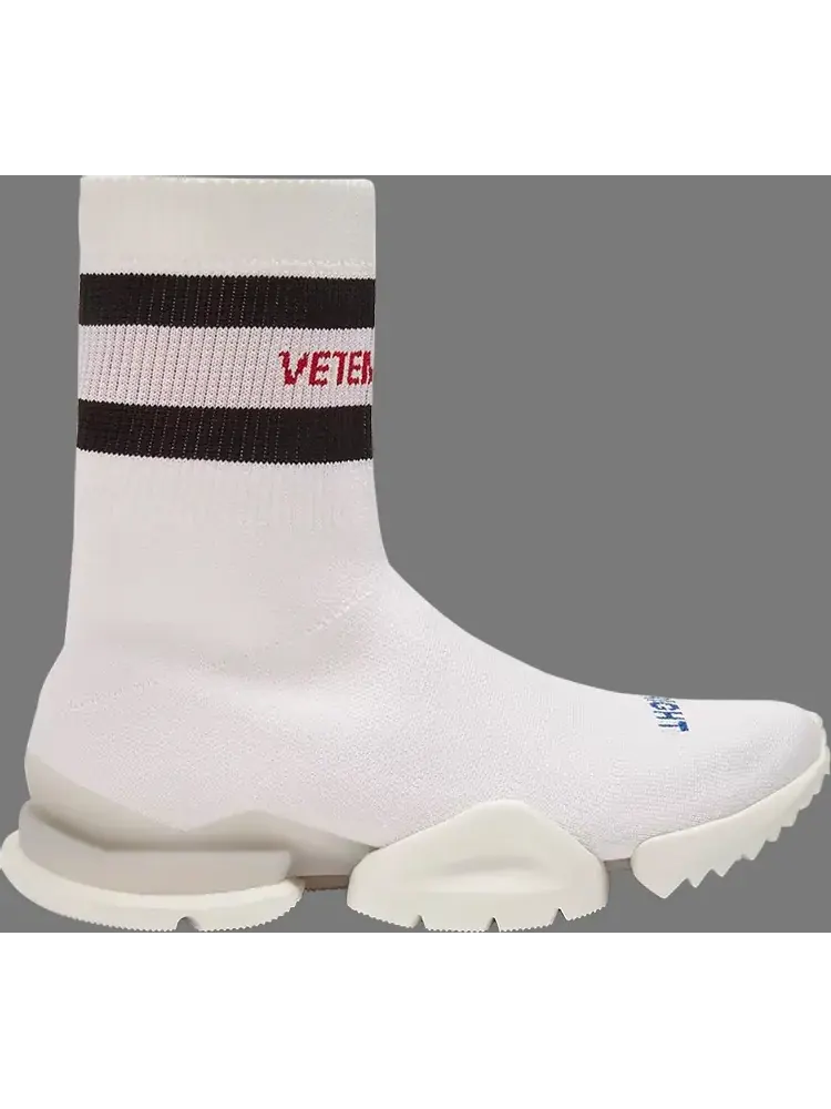 Кроссовки vetements x sock pump high top 'white' Reebok — изображение 1 из 1, белый
