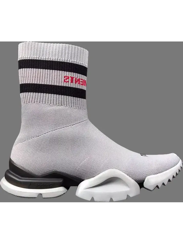Кроссовки vetements x sock pump high 'grey' Reebok — изображение 1 из 1, серый