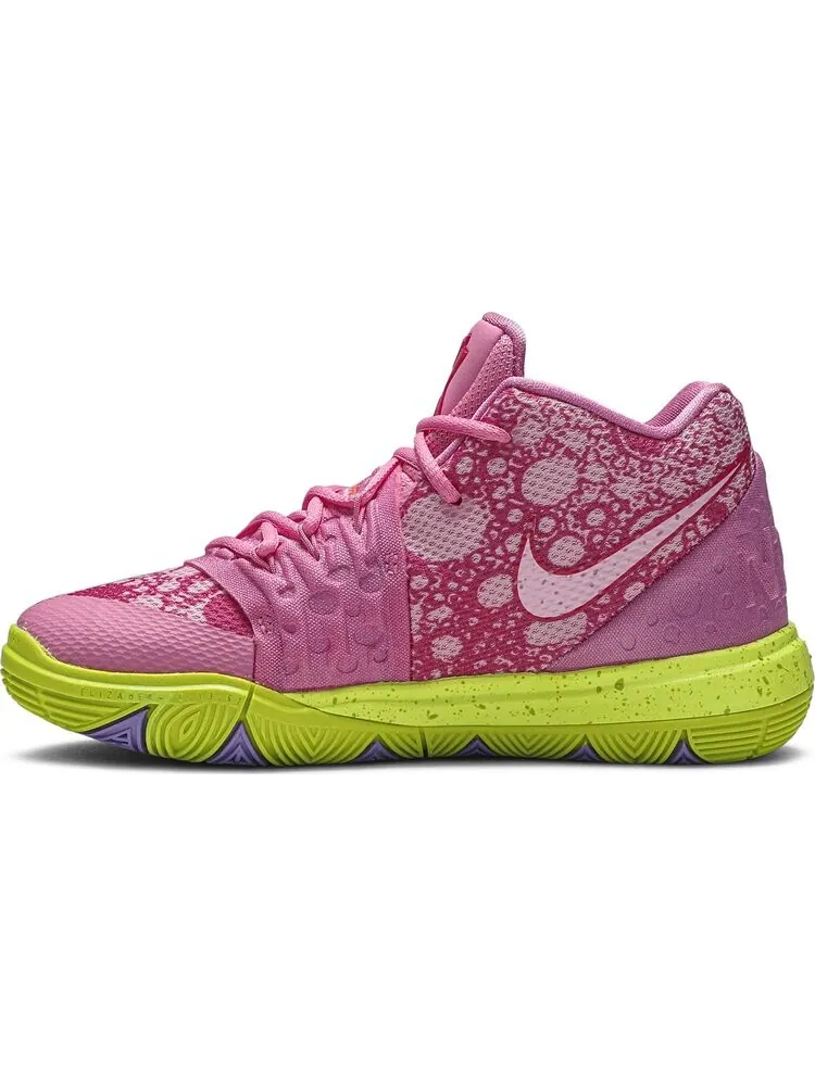 Кроссовки Nike SpongeBob SquarePants x Kyrie 5 PS 'Patrick' — изображение 3 из 8, розовый