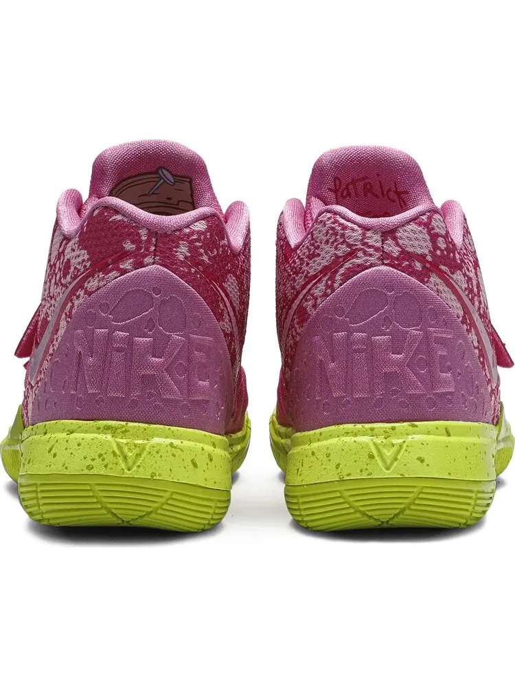 Кроссовки Nike SpongeBob SquarePants x Kyrie 5 PS 'Patrick' — изображение 6 из 8, розовый