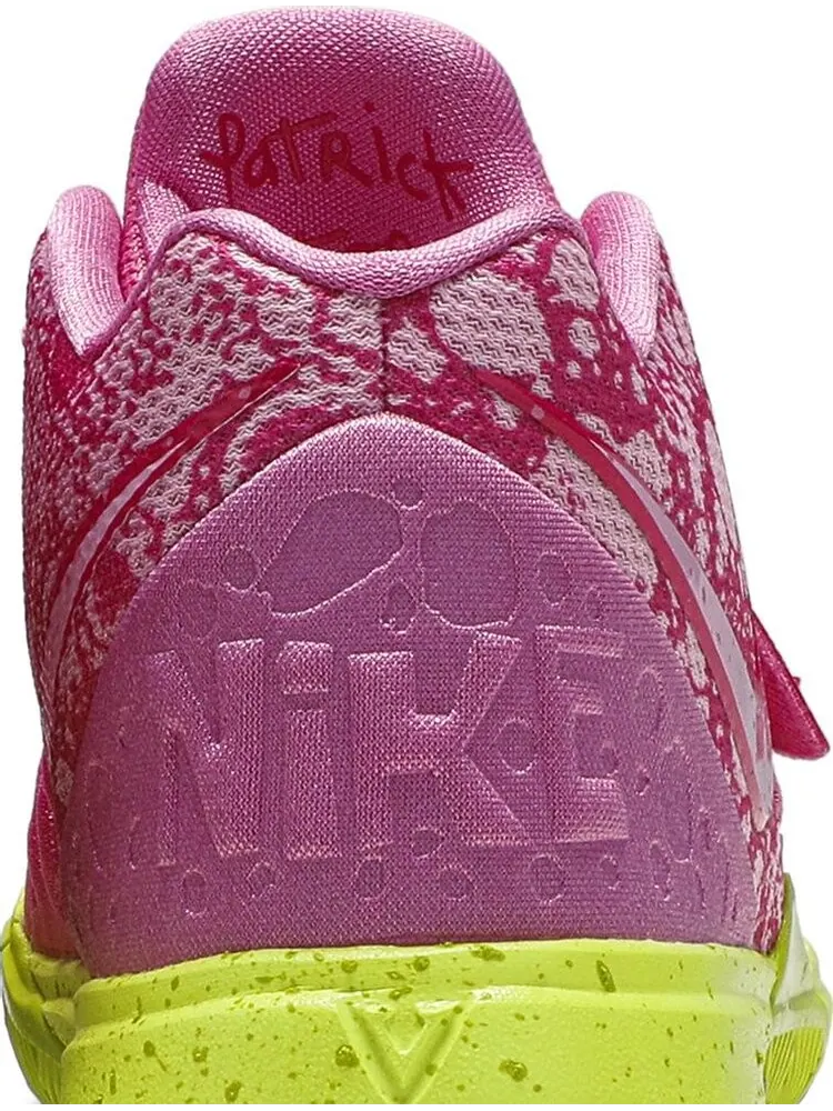 Кроссовки Nike SpongeBob SquarePants x Kyrie 5 PS 'Patrick' — изображение 7 из 8, розовый