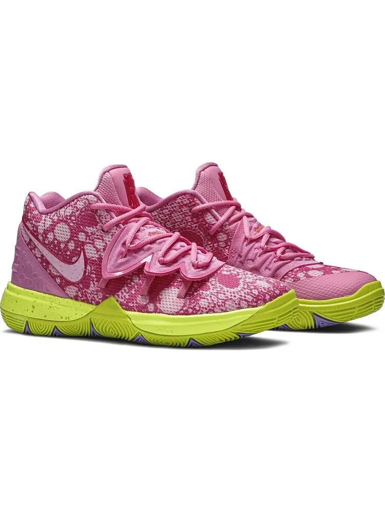 Кроссовки Nike SpongeBob SquarePants x Kyrie 5 PS 'Patrick' — изображение 8 из 8, розовый
