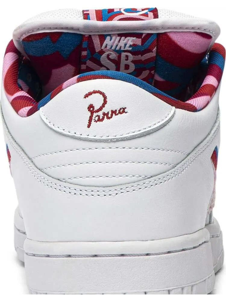 Кроссовки Nike Parra x Dunk Low OG SB QS — изображение 7 из 8, белый