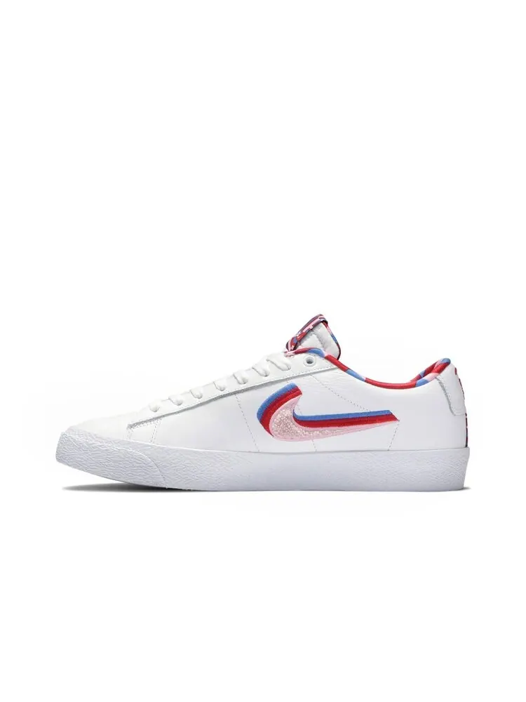 Кроссовки Nike Parra x Blazer Low GT SB QS — изображение 3 из 4, белый