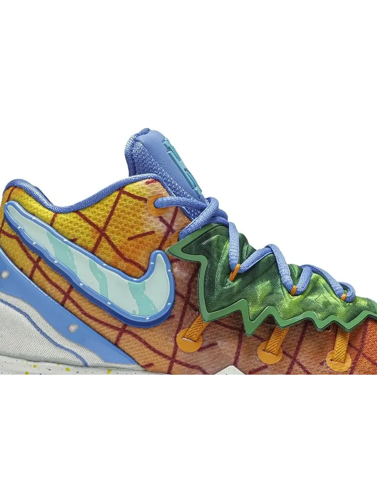 Кроссовки Nike SpongeBob SquarePants x Kyrie 5 PS 'Pineapple House' — изображение 2 из 8, оранжевый