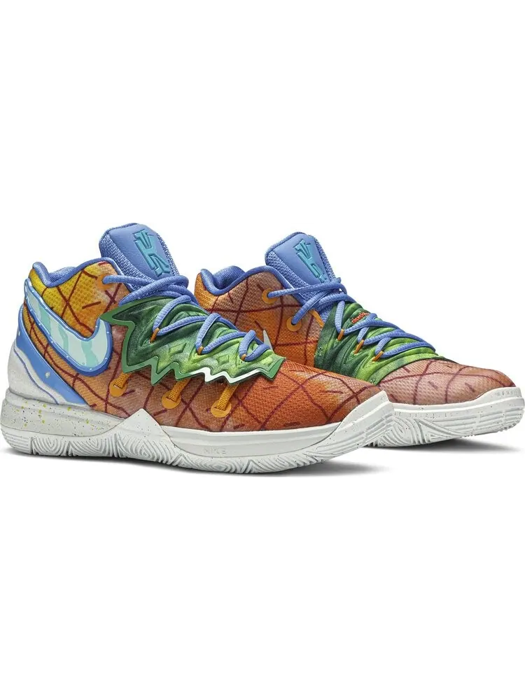 Кроссовки Nike SpongeBob SquarePants x Kyrie 5 PS 'Pineapple House' — изображение 8 из 8, оранжевый