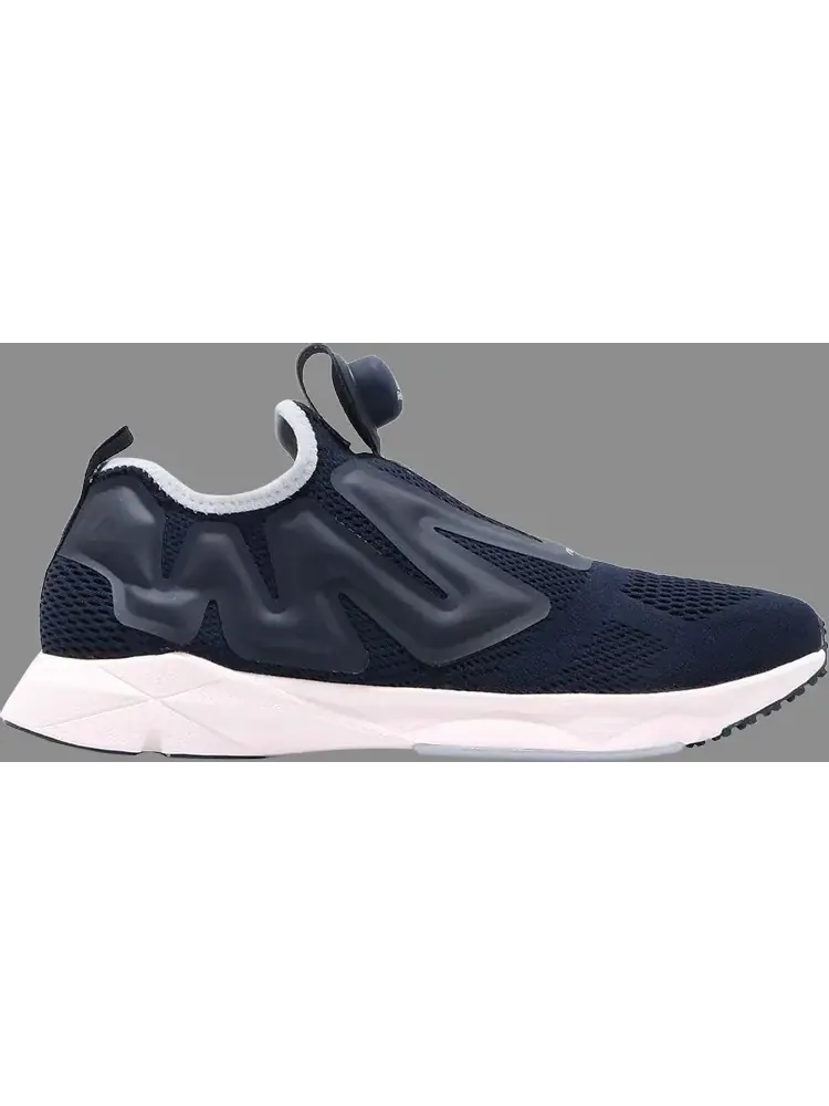 Кроссовки pump supreme style eng 'navy' Reebok — изображение 1 из 1, синий