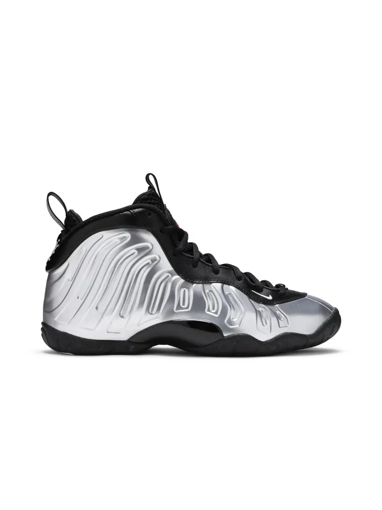 Кроссовки Nike Little Posite One GS — изображение 1 из 4, серебряный