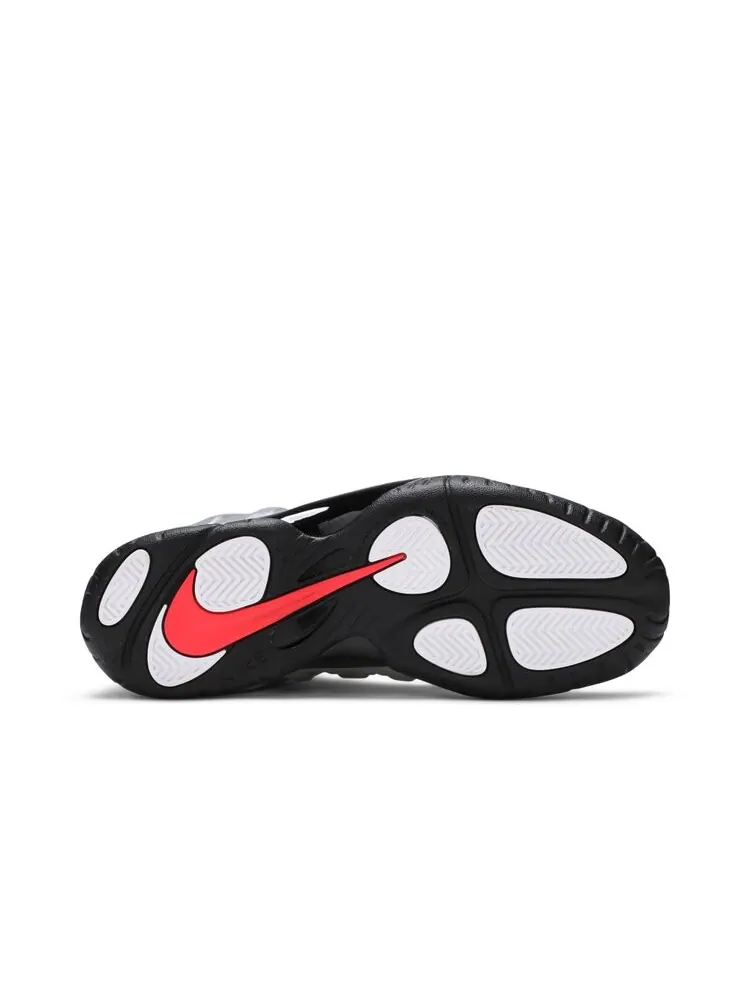 Кроссовки Nike Little Posite One GS — изображение 4 из 4, серебряный