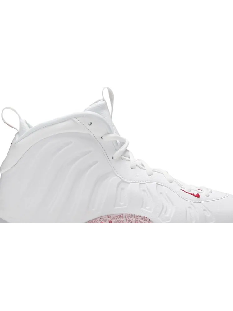 Кроссовки Nike Little Posite One GS 'Thank You Plastic Bag' — изображение 2 из 8, белый