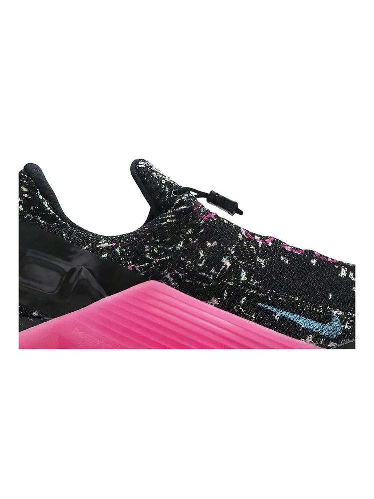 Кроссовки React Metcon AMP 'Black Fire Pink' — изображение 2 из 8, черный розовый