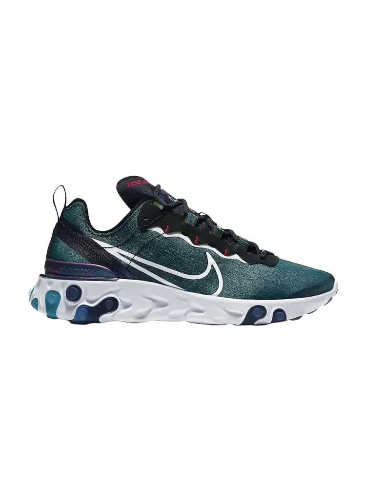 Кроссовки Nike React Element 55 'Magpie' — изображение 1 из 1, зеленый
