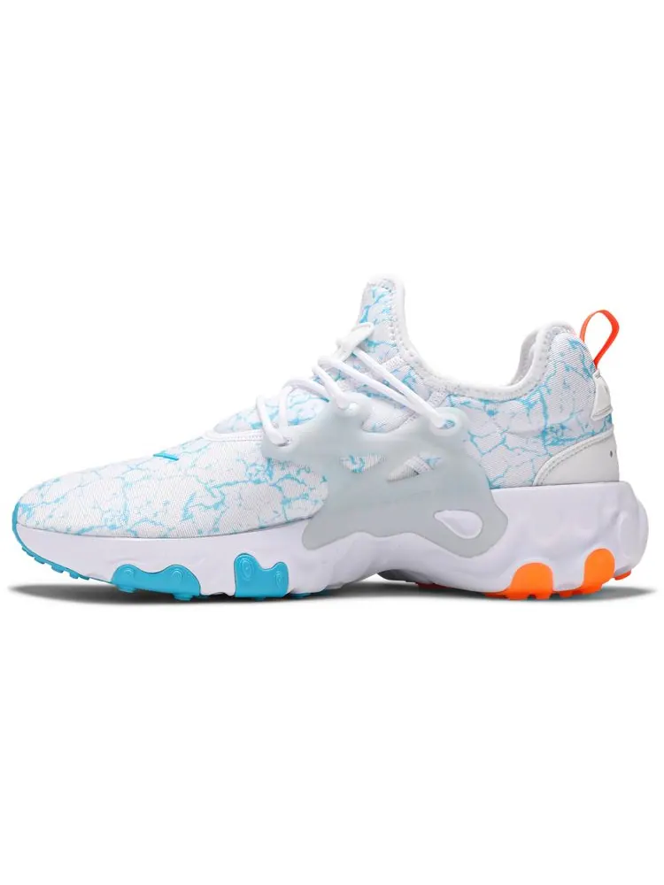 Кроссовки Nike React Presto 'Cracked' — изображение 3 из 8, белый