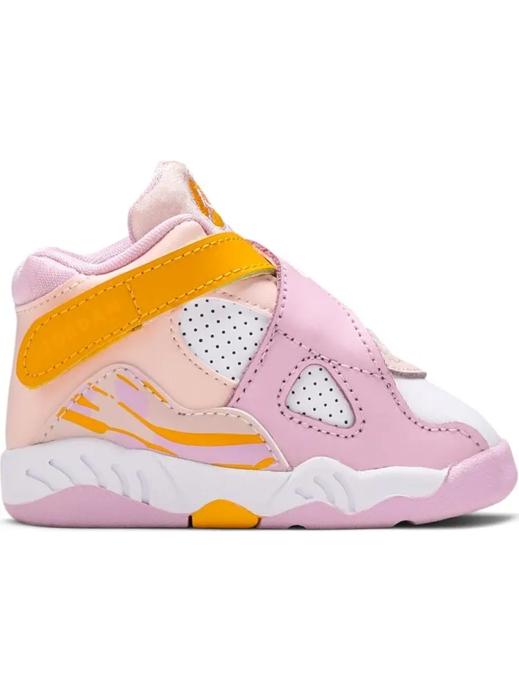 Кроссовки Air Jordan 8 Retro TD Light Arctic Pink — изображение 1 из 8, розовый