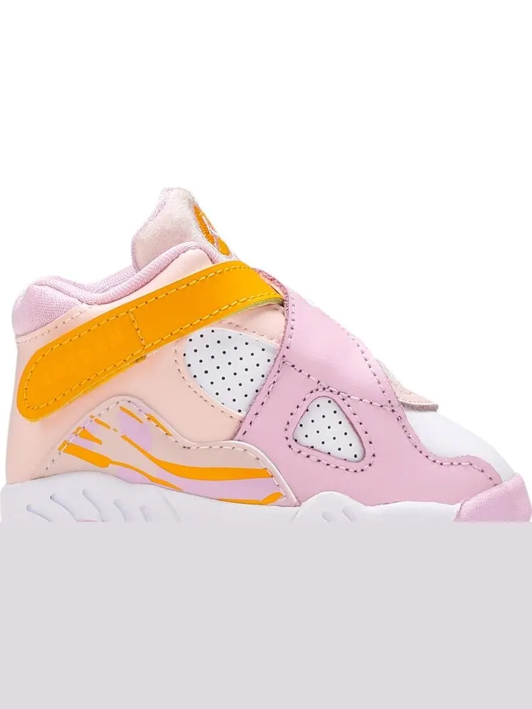 Кроссовки Air Jordan 8 Retro TD Light Arctic Pink — изображение 2 из 8, розовый