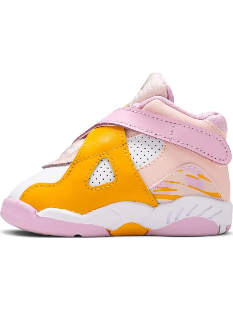 Кроссовки Air Jordan 8 Retro TD Light Arctic Pink — изображение 3 из 8, розовый