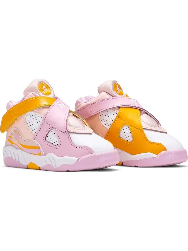 Кроссовки Air Jordan 8 Retro TD Light Arctic Pink — изображение 8 из 8, розовый
