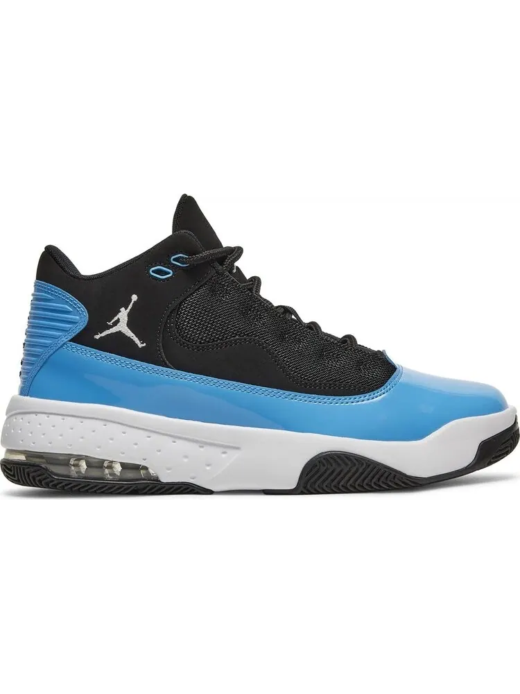 Кроссовки Jordan Max Aura 2 GS Black University Blue — изображение 1 из 8, черный
