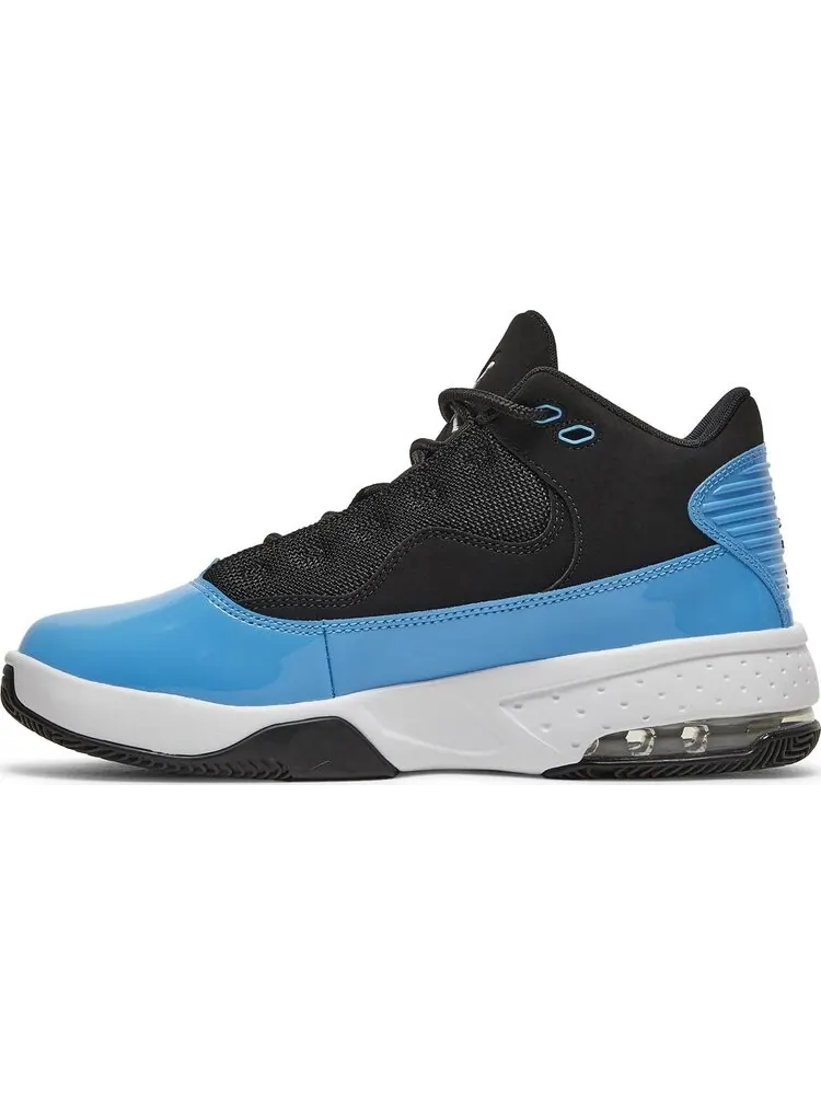 Кроссовки Jordan Max Aura 2 GS Black University Blue — изображение 3 из 8, черный