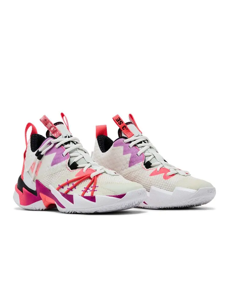 Кроссовки Air Jordan Jordan Why Not Zer0.3 SE GS 'Flash Crimson' — изображение 9 из 9, черный