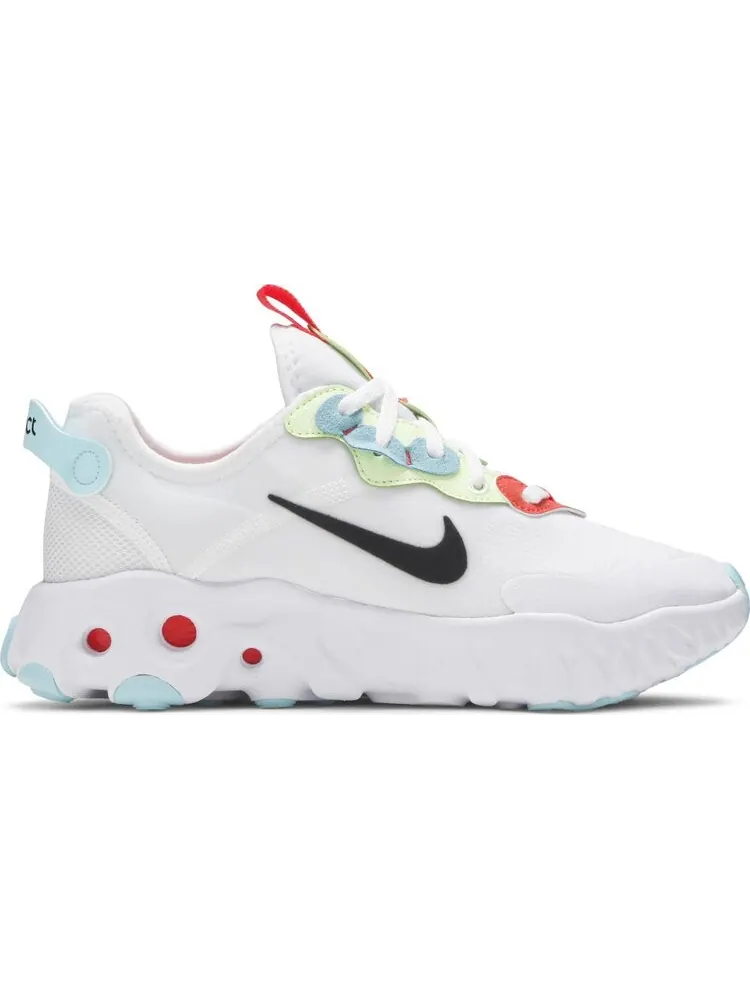 Кроссовки Nike Wmns React Art3mis 'White Crimson Volt' — изображение 1 из 8, белый