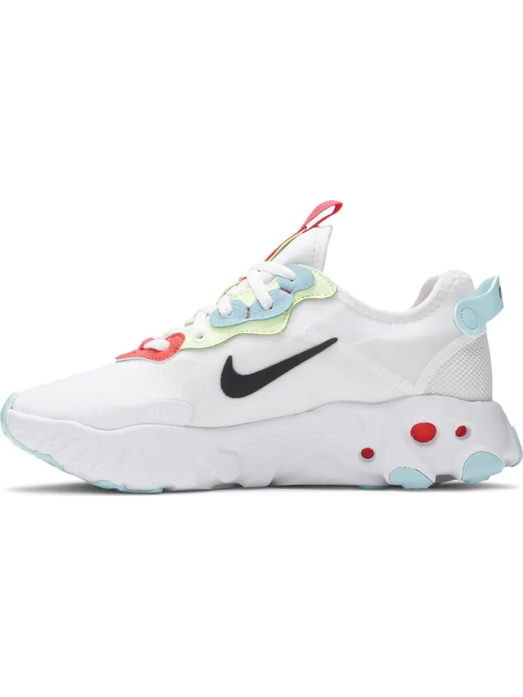 Кроссовки Nike Wmns React Art3mis 'White Crimson Volt' — изображение 3 из 8, белый